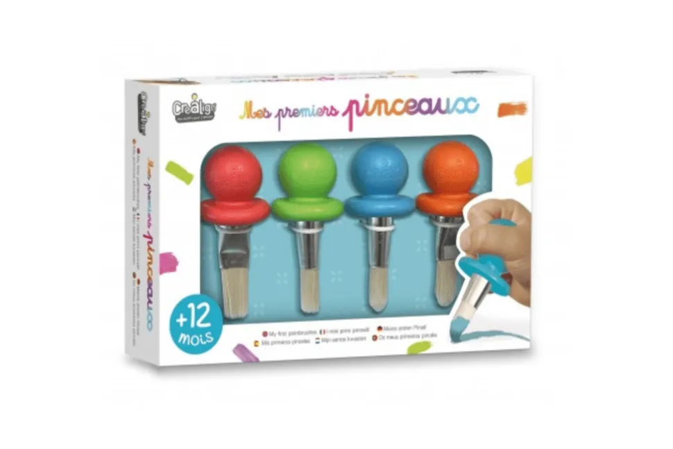 Crealign - My First Paint Brushes (4 pcs)