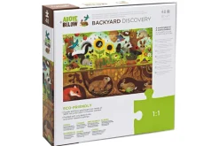 Crocodile Creek Above & Below Backyard Discovery Puzzle - 48 Pieces, Ages 4-6