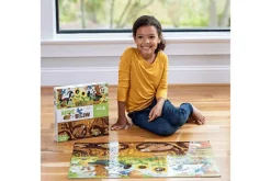 Crocodile Creek Above & Below Backyard Discovery Puzzle - 48 Pieces, Ages 4-6
