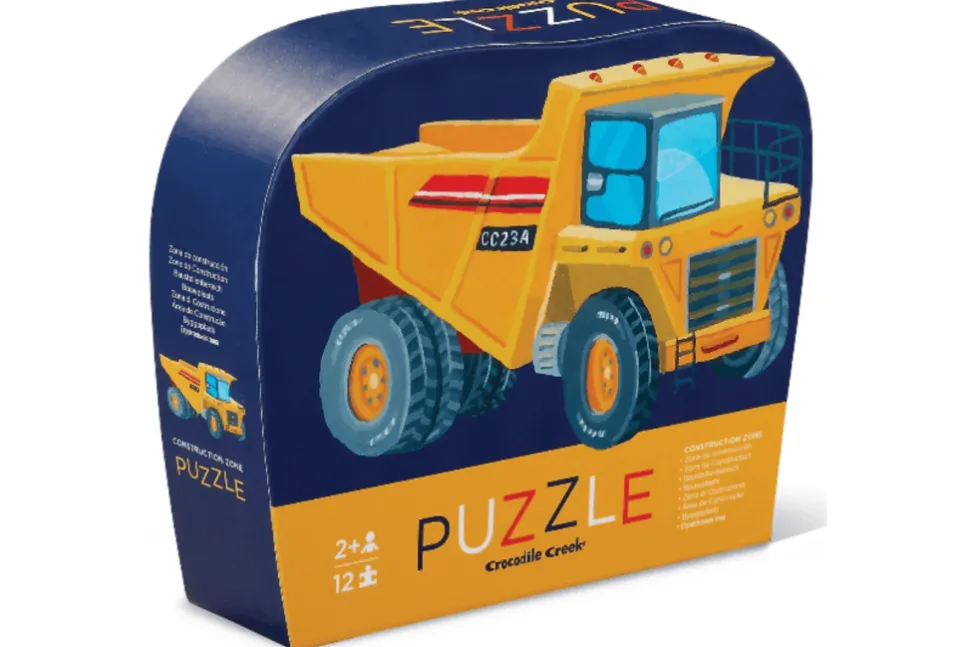 Crocodile Creek Mini Puzzle - Construction Zone