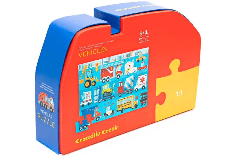 Crocodile Creek Vehicles Puzzle