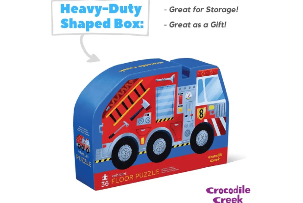 Crocodile Creek Vehicles Puzzle