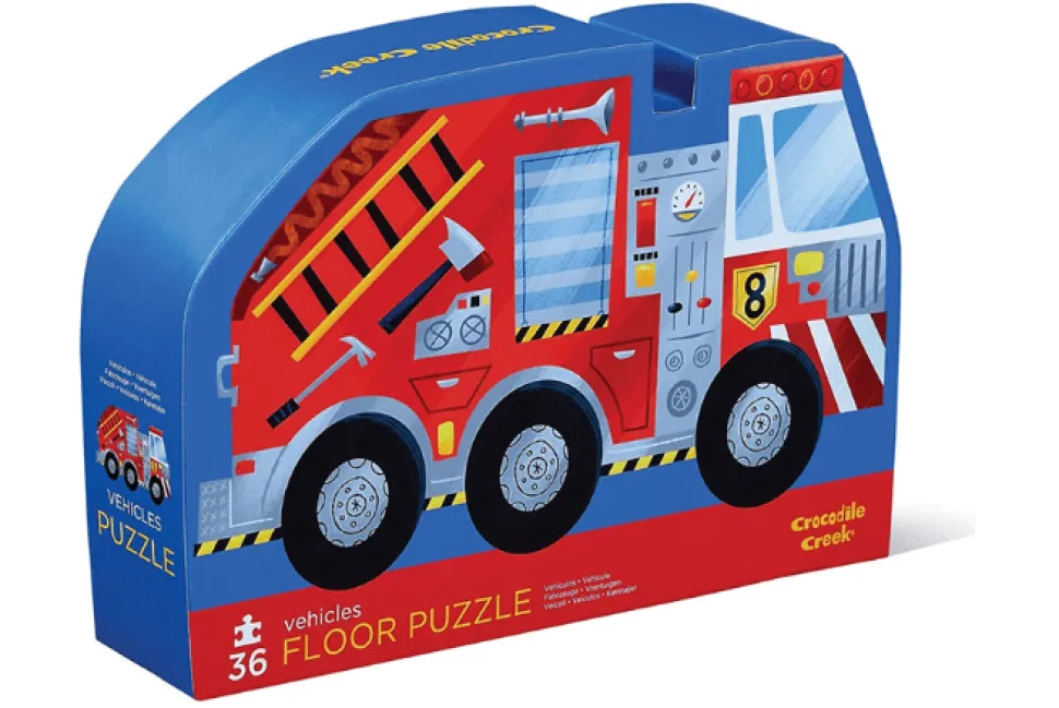 Crocodile Creek Vehicles Puzzle