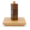 Cubes on Vertical Dowel