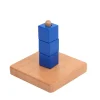 Cubes on Vertical Dowel