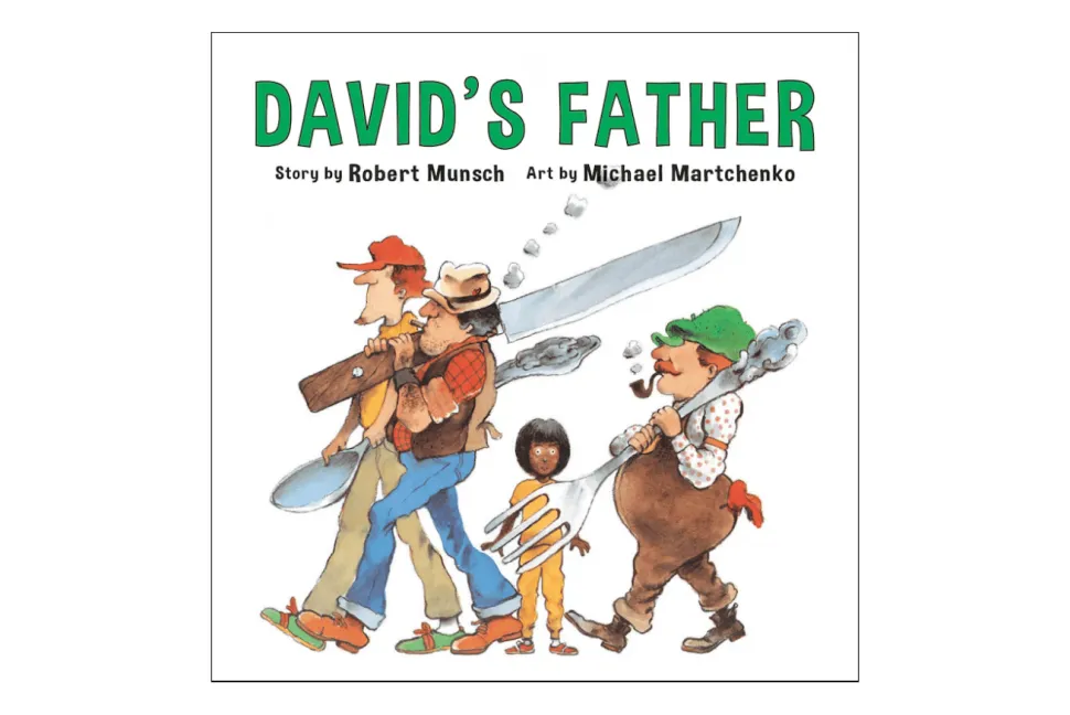 David's Father - Robert Munsch Miniature Book