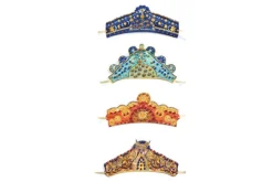 DIY Mosaic Tiaras
