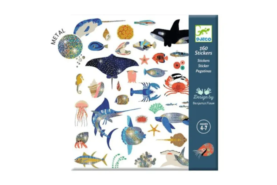 Djeco Metallic Stickers