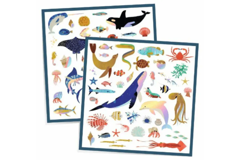 Djeco Metallic Stickers