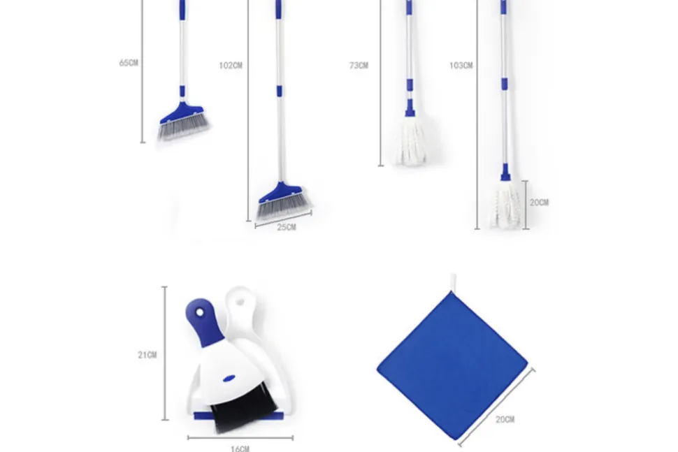 Dusting, Sweeping & Mopping Set