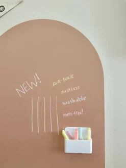 Dustless Chalk Crayons + Magnetic Holder Bundle for Magic Playwall