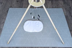 Extra Tall Wooden Baby Gym for Montessori Mobiles