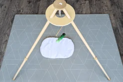 Extra Tall Wooden Baby Gym for Montessori Mobiles