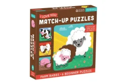 Farm Babies: I Love You Match-Up Puzzles