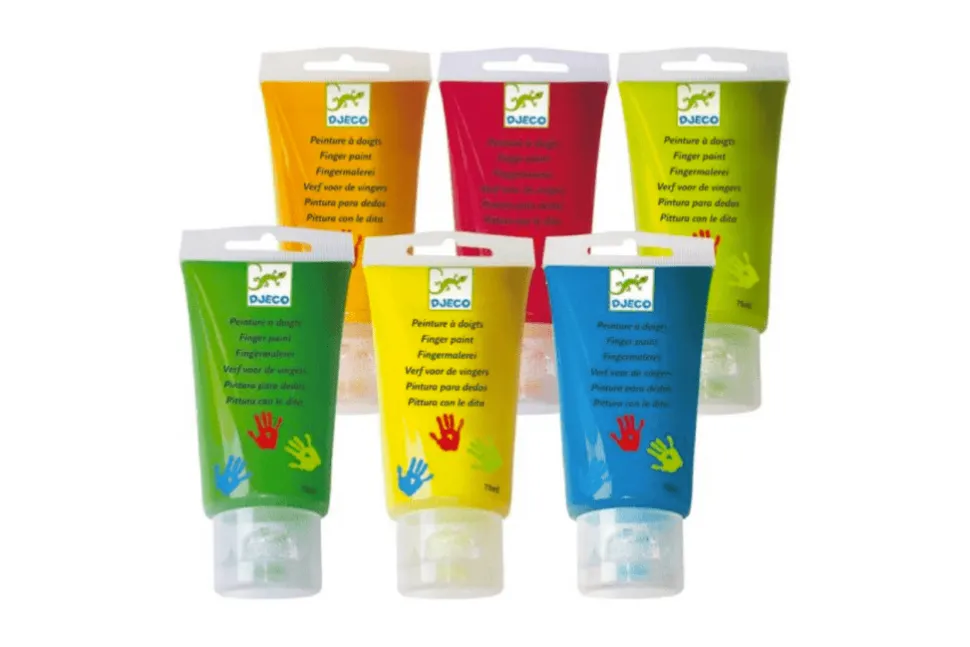 Finger Paint Tubes (Set of 6)