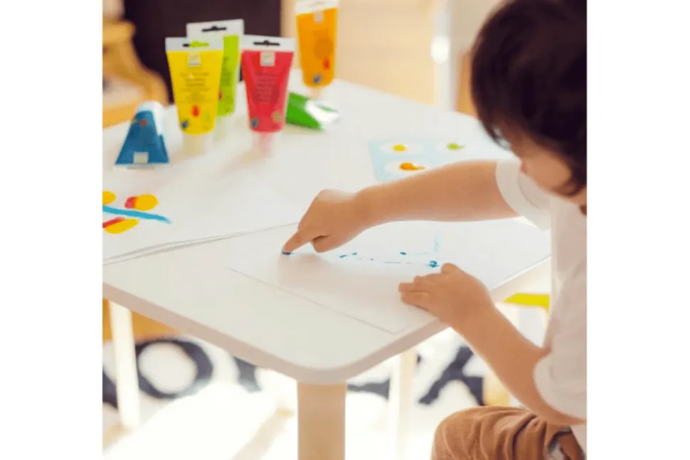 Finger Paint Tubes (Set of 6)