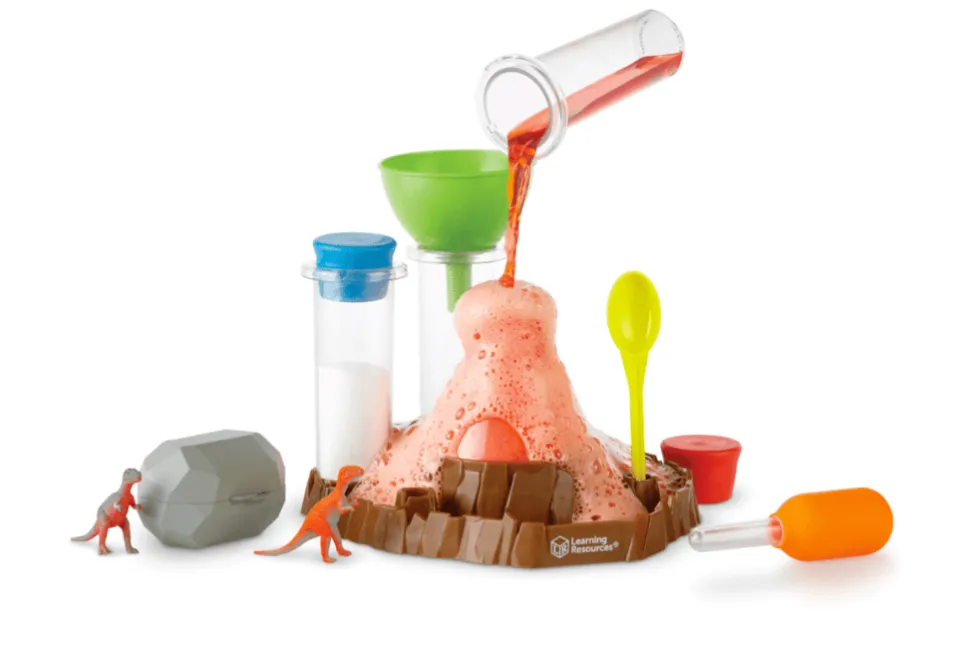 Fizzy Volcano Preschool Lab