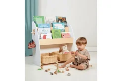 Forest Wooden Bookcase (White)