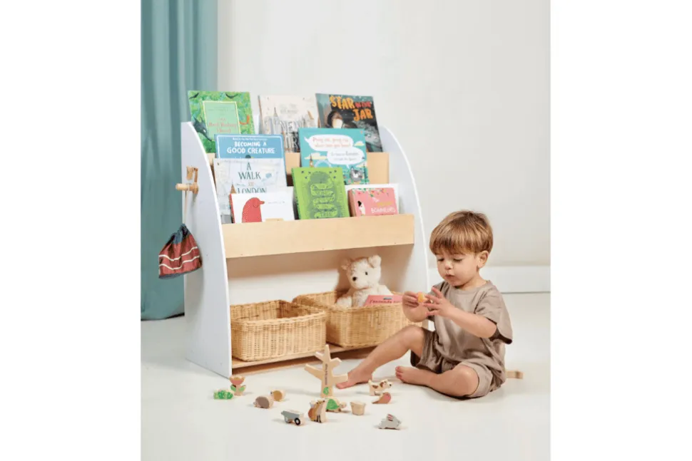 Forest Wooden Bookcase (White)