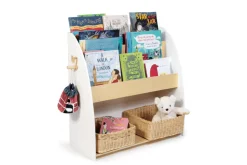 Forest Wooden Bookcase (White)