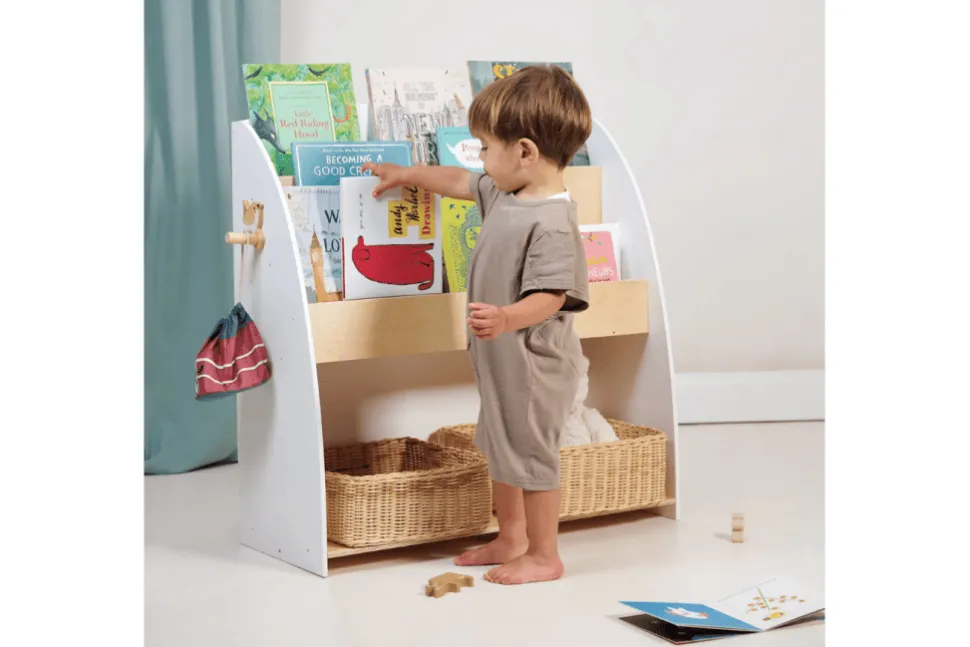 Forest Wooden Bookcase (White)