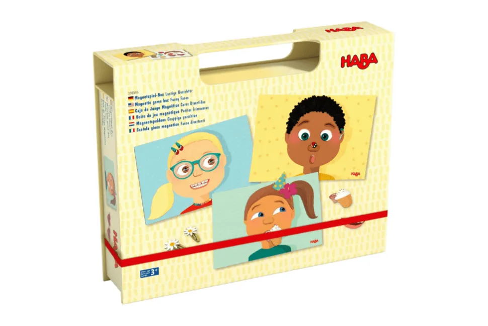 Funny Faces Magnetic Game Box