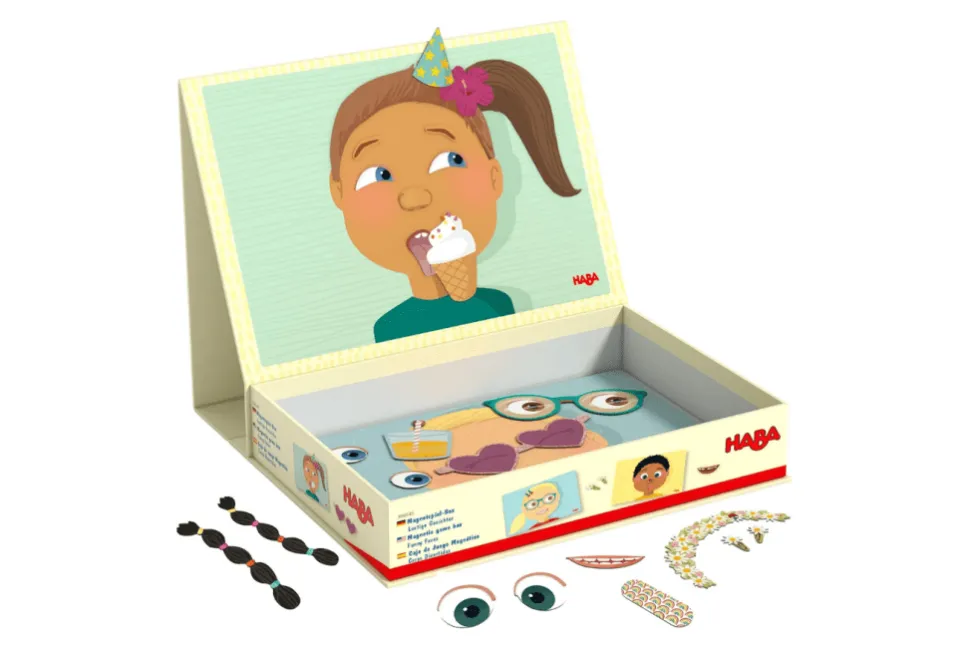 Funny Faces Magnetic Game Box