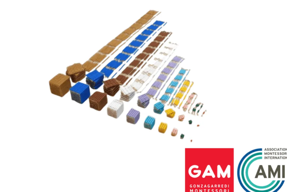 GAM - Bead Material (Cubes, Squares & Chains): Individual Beads (Nylon) & Printed Arrows