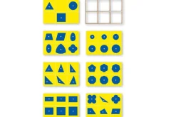 GAM - Geometric Insets: Blue & Yellow