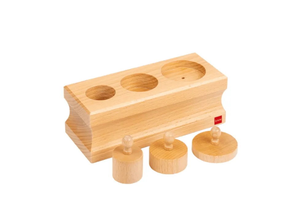 GAM - Montessori Infant Toddler Cylinder Block (No. 3)