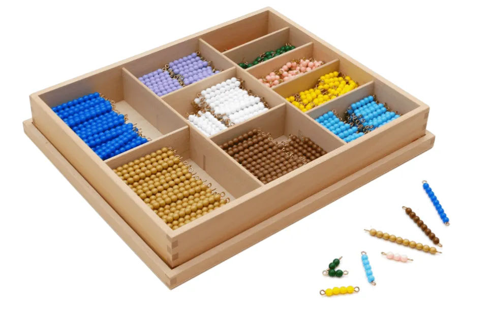 GAM - Multiplication Bead Bar Layout Box: Individual Beads (Nylon)