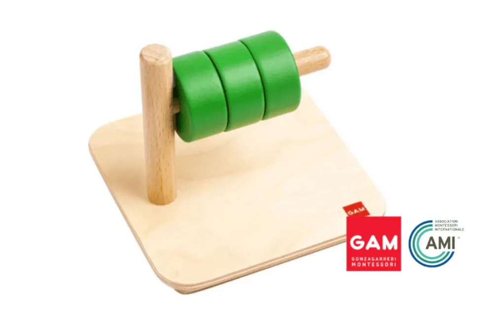 GAM - Rings on a Horizontal Dowel