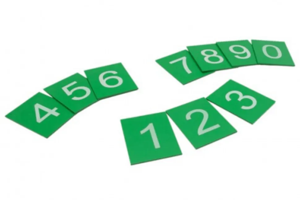 GAM - Sandpaper Numerals & Storage Box