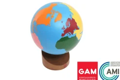 GAM - The Coloured Globe of the Continents