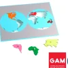 GAM - World Puzzle Map