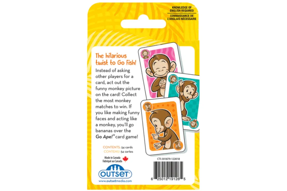 Go Ape! Card Game