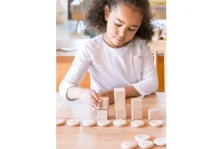 Grapat Wooden Coins to Count - 60 pcs