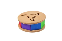 Grimm's Musical Rolling Wheel With 8 Coloured Tone Lamellas
