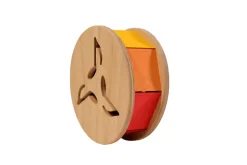 Grimm's Musical Rolling Wheel With 8 Coloured Tone Lamellas