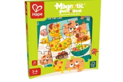 Hape Magnetic Puzzle Book- Great For Travel [1 Unit]