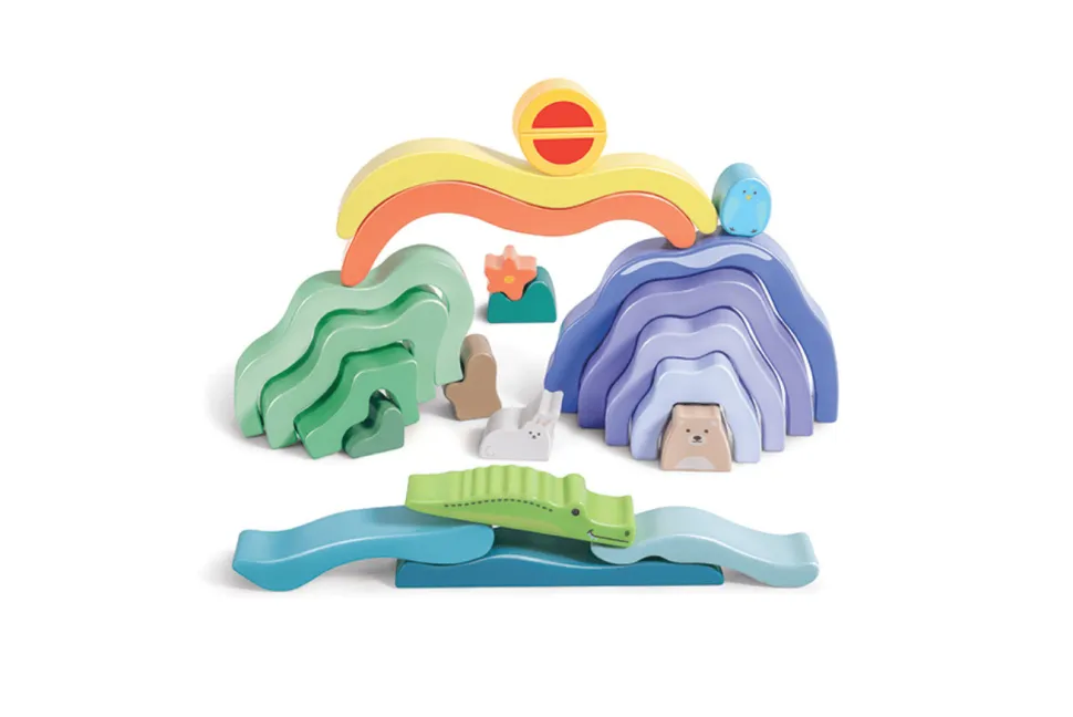 Hape Nature Scenes Stacking Blocks