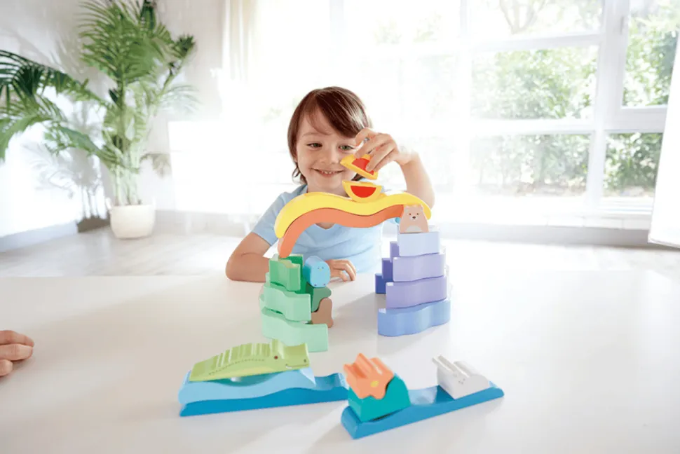 Hape Nature Scenes Stacking Blocks