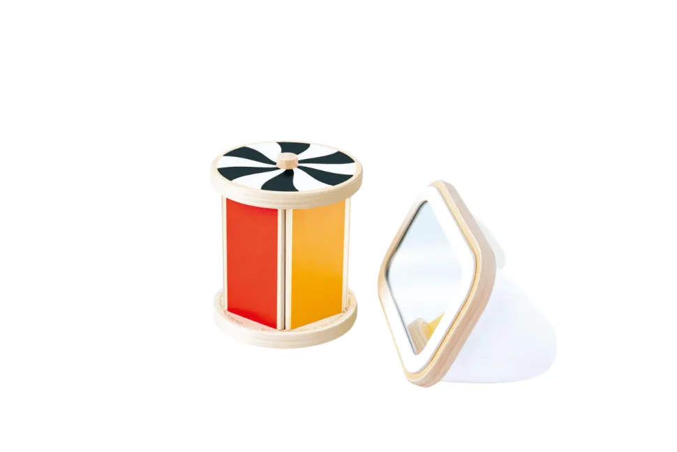 Hape Spinning Drum with Mirror