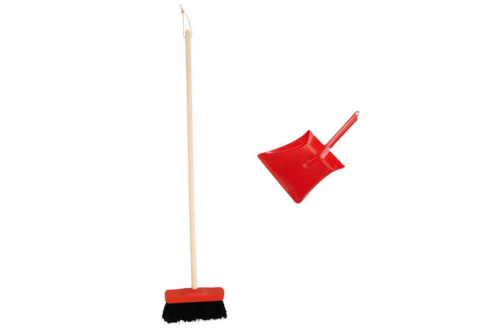 Indoor Broom and Dustpan
