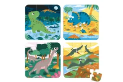 4 in 1 Progressive Puzzles - 6, 9, 12 & 16 pieces