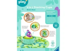 3-in-1 Stacking Cups: Bird's Nest