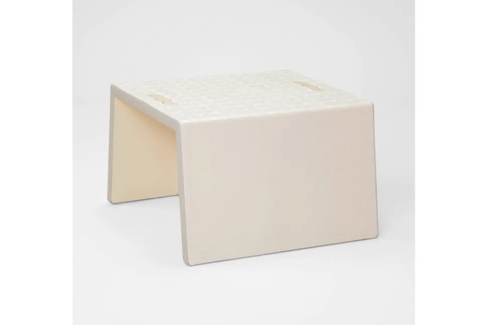 Ivory Cube Chair