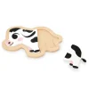 Janod Set of 4 Progressive Puzzles - Farm