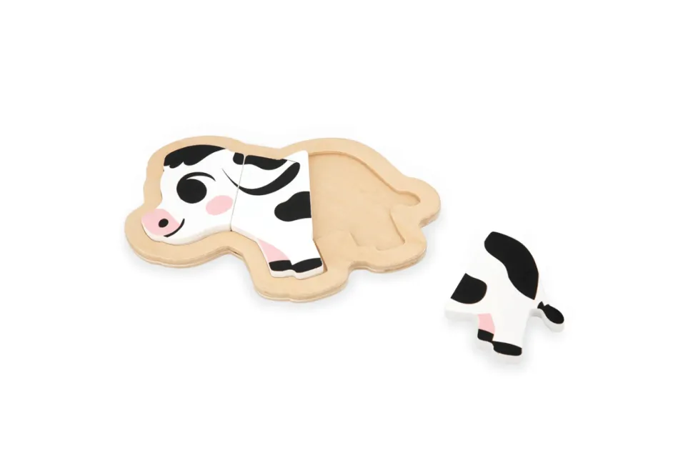 Janod Set of 4 Progressive Puzzles - Farm