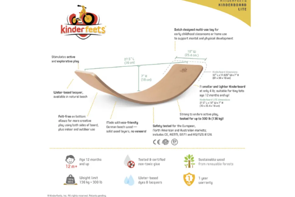 Kinderfeets Junior Balance Board